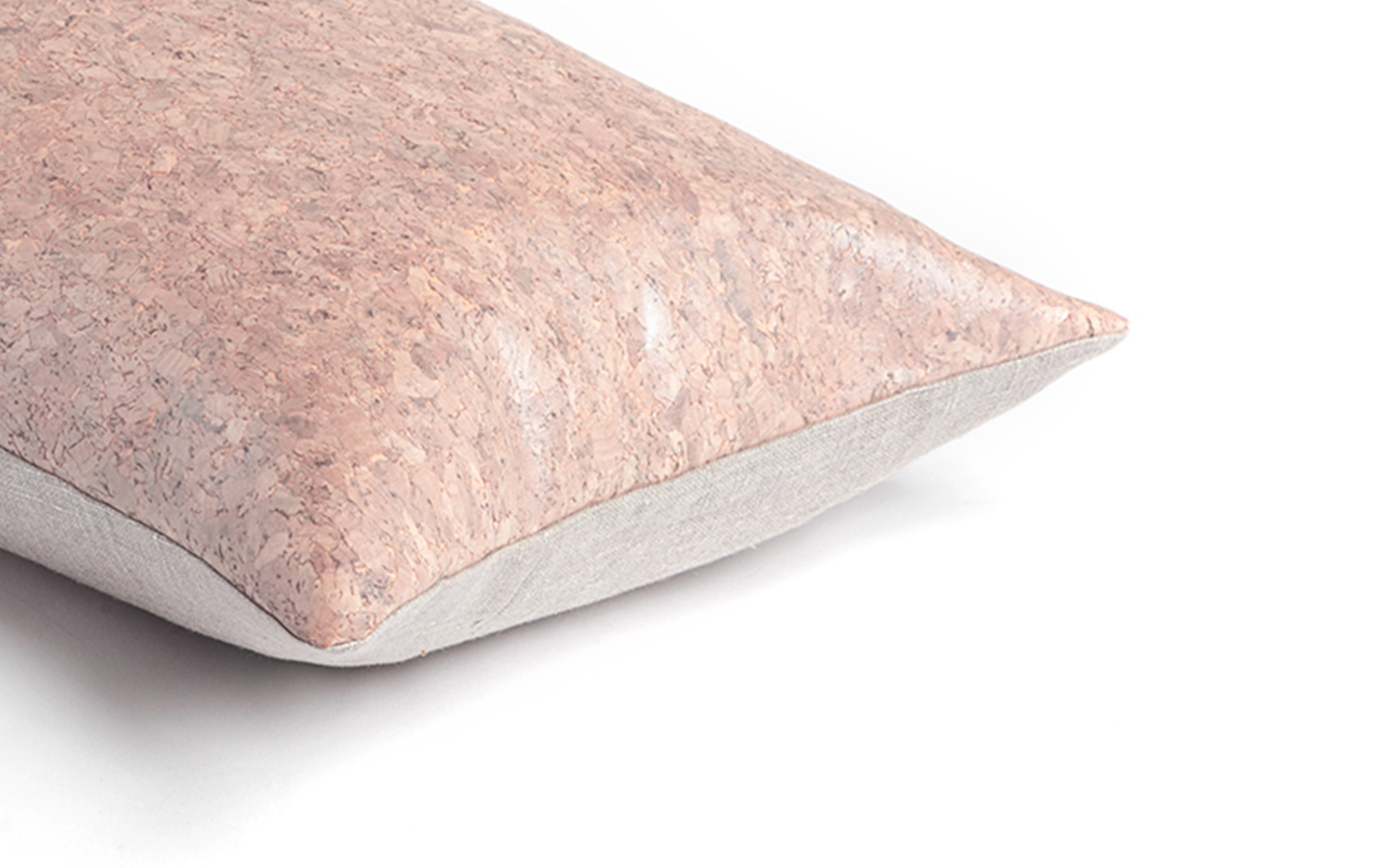 Mrs.Me home couture - cushion Cork Blush detail 2